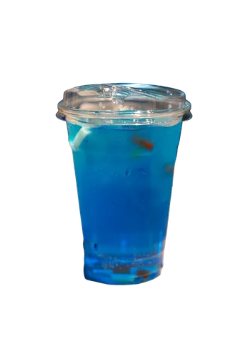 Blue lemon mojito